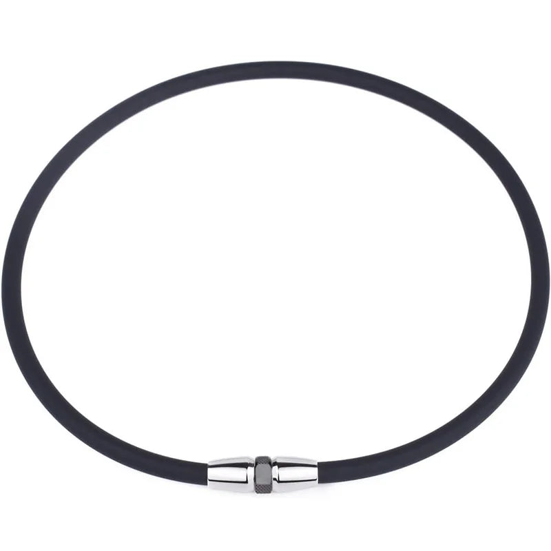 Titanium Magnetic Germanium Sports Necklace for Men Women Eliminates Shoulder Stiffness Magnetic Necklace Luxury Design Gift