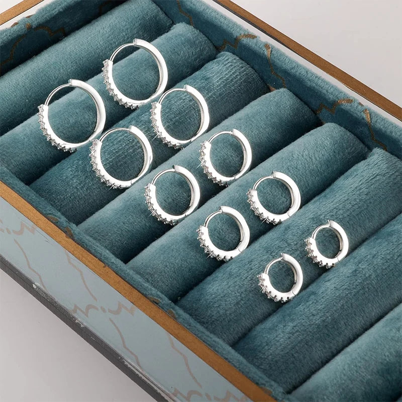4 Pairs Small Huggie Cartilage Hoop Earrings 14K Gold Plated Cute Mini Piercings Aretes Earrings Sets for Women Trendy Jewelry